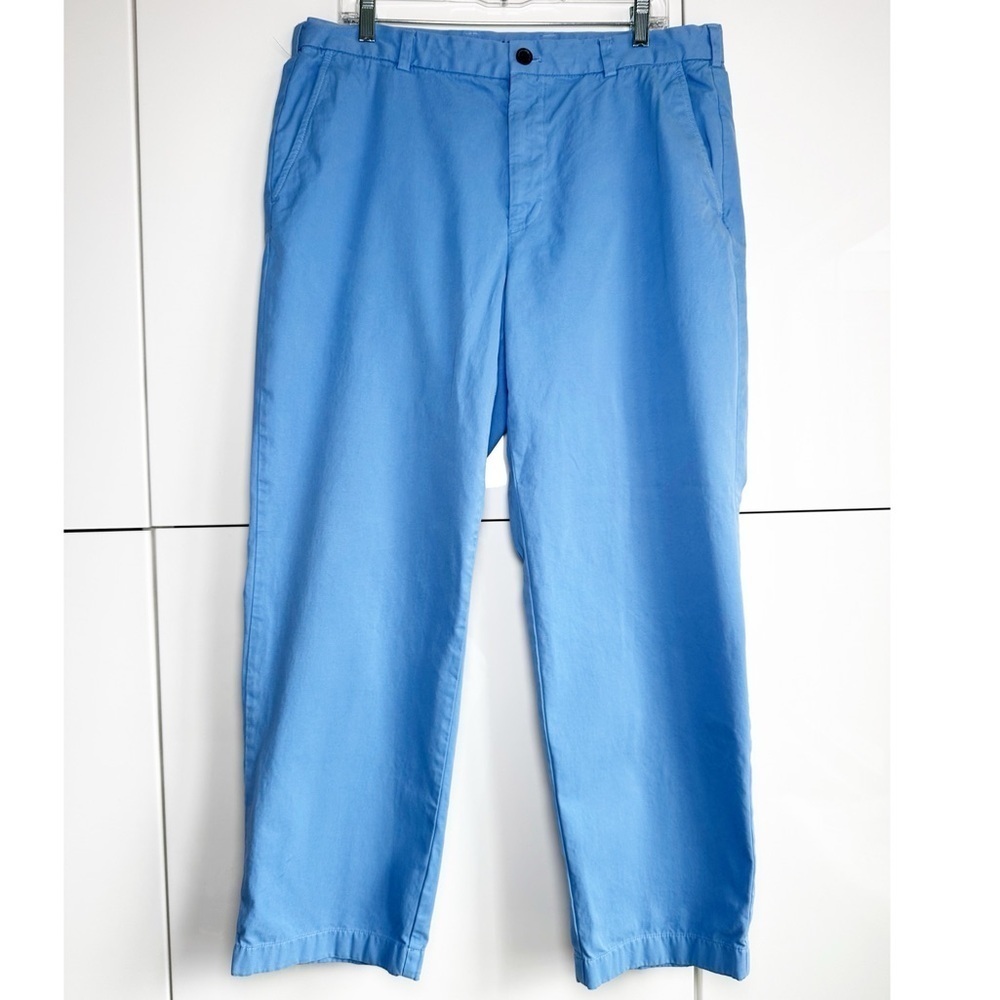 Mens Brooks Brothers Clark Fit Blue Khakis Chinos Size 38x30 Golf Casual